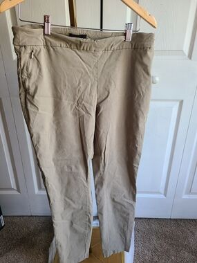 Women's Skinny Stretch Pants in Khaki